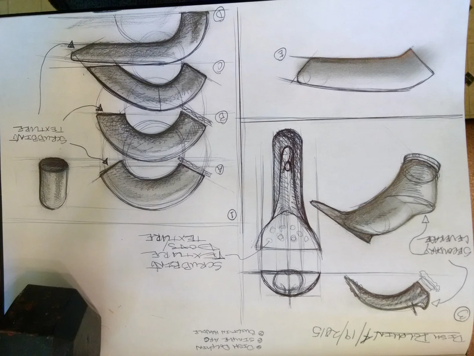 The primary goal was an attractive design, but it had to be ergonomically considerate.